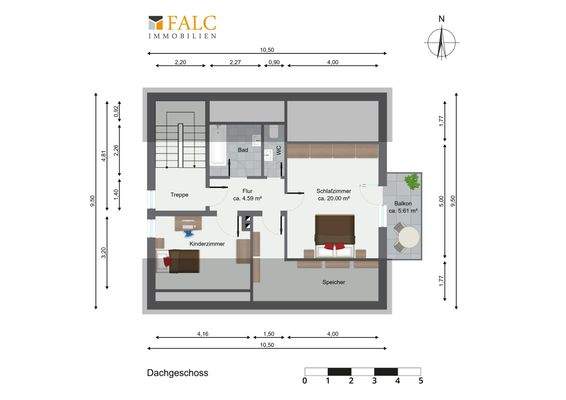 Grundriss Obergeschoss