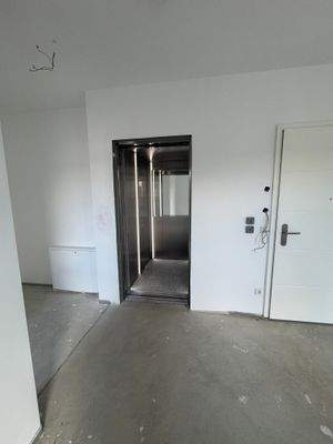 Fahrstuhl mit direktem Wohnungszugang