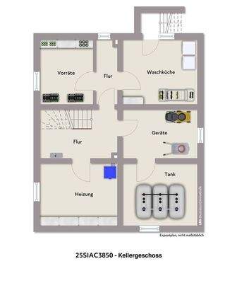 Grundriss KG vis. 3850