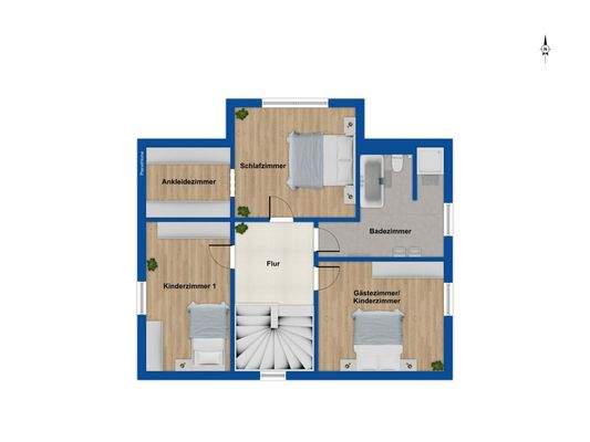 Grundriss Obergeschoss