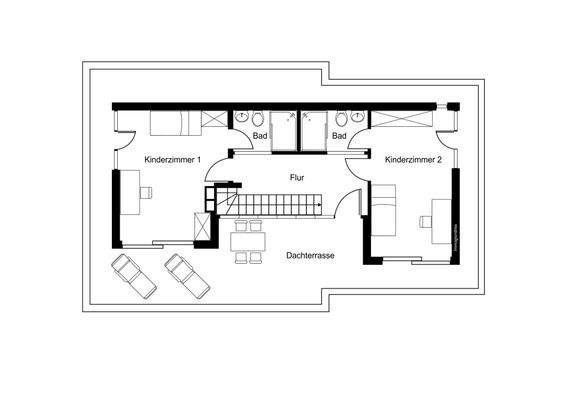 Zweites Obergeschoss