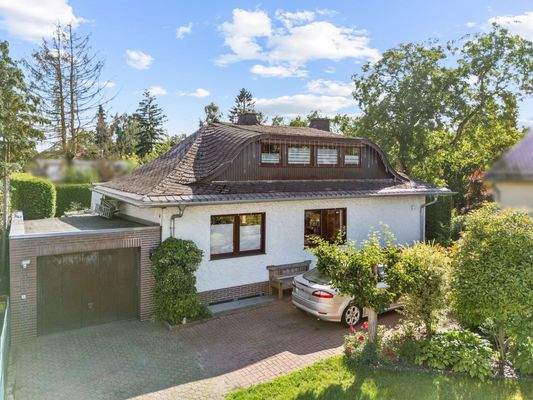 Hausansicht - Garage 