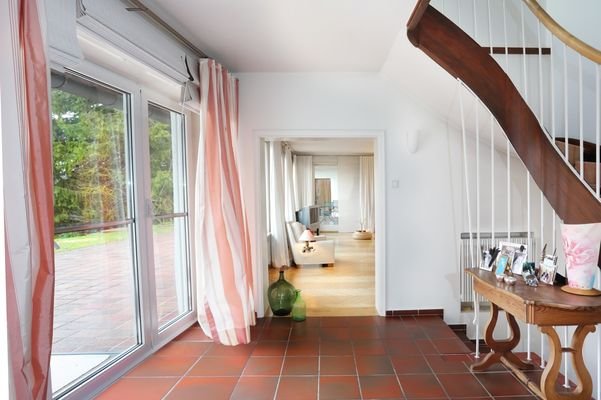 Blick ins  Wohnzimmer EG 
