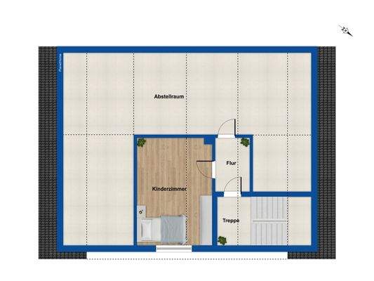Grundriss - Dachgeschoss