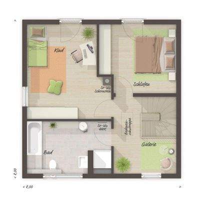 Traumhaft hell und individuell das OG