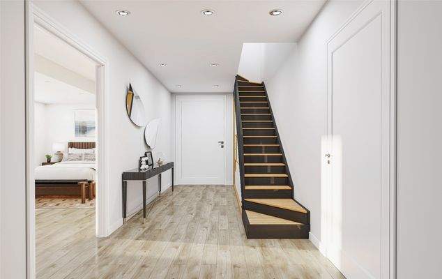 Einrichtungsbeispiel Flur obere Wohnung