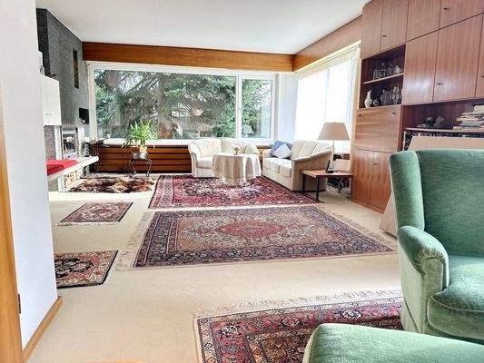 Die großzügige Wohnebene