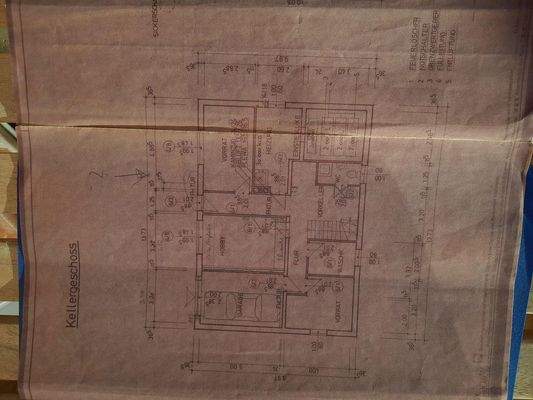 Grundriß Keller/Souterrain