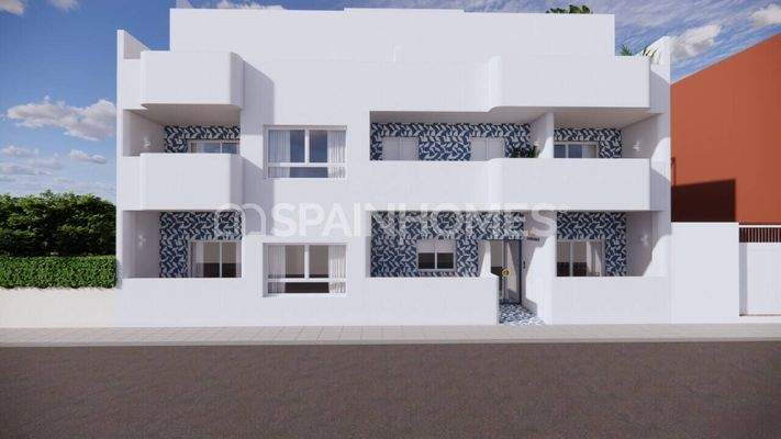 Modern Flats 200 m off the Beach in Pilar de la Horadada Alicante