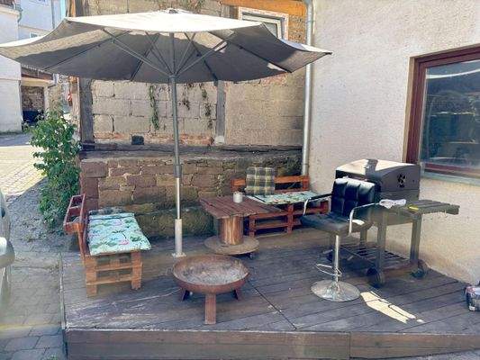 gemütliche Terrasse