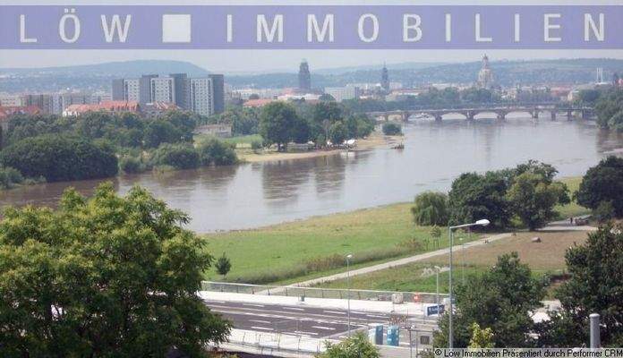 Blick über die Elbe