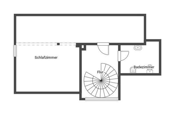 Grundriss Skizze 1. OG