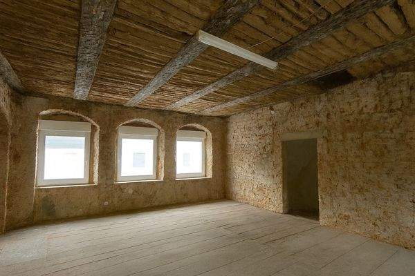 Nebenhaus - Erdgeschoss (Rohbau - digital bearbeitete Bild)