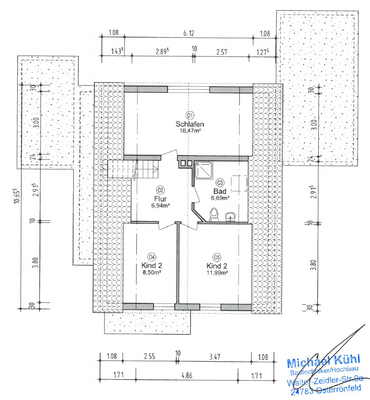 Grundriss Obergeschoss