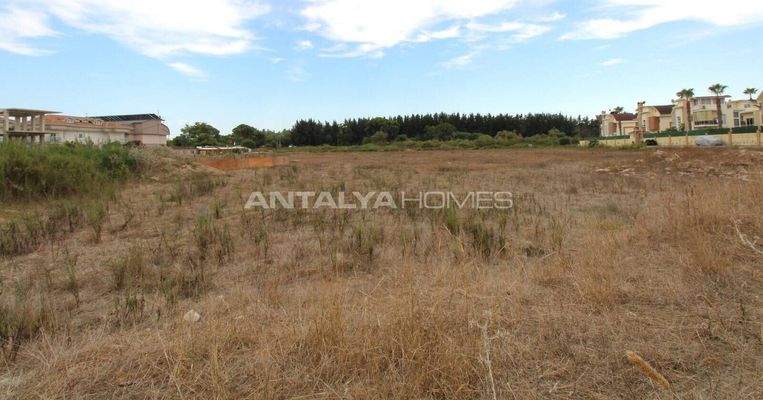 Investment Plot with River View near Amenities in Antalya Belek