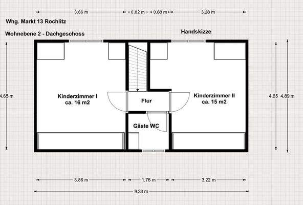 Grundriss 2. Wohnebene