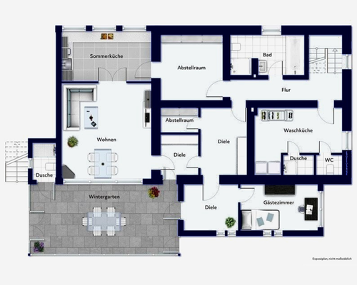 Grundriss Kellergeschoss