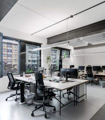 Beispielhafte Bürofläche