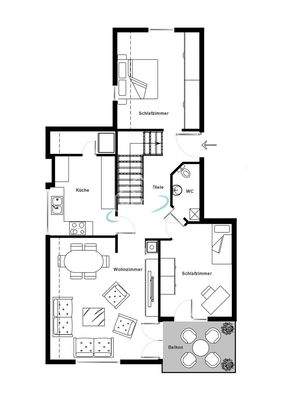 Wohnung Dachgeschoss