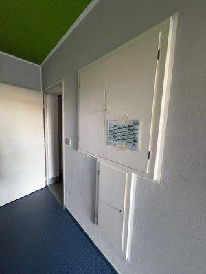 Flur mit Sicherungskasten