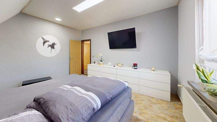 Schlafzimmer im Obergeschoss