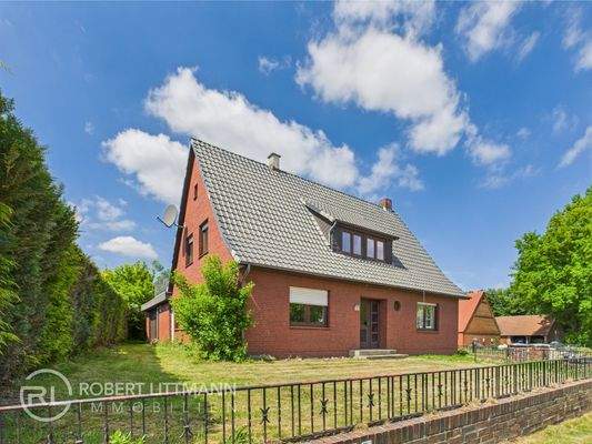 Frontansicht des Hauses