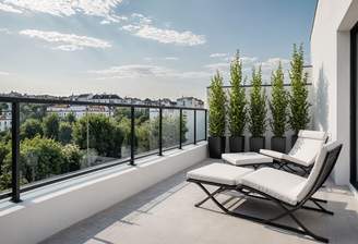 Perspektive Dachterrasse