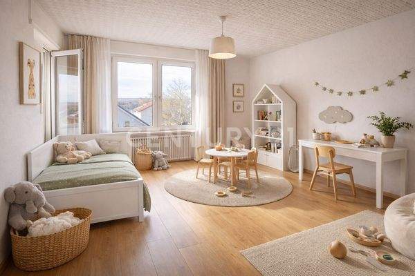 So könnte das Kinderzimmer aussehen