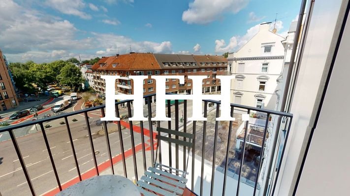 Balkon Südwest-Ausrichtung