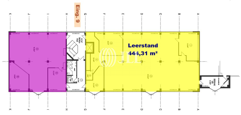 Grundriss 1. Obergeschoss Gebä