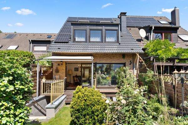 Hausansicht von hinten