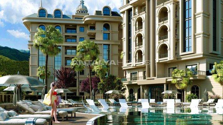 First Class Apartments from Luxury Project in Alanya