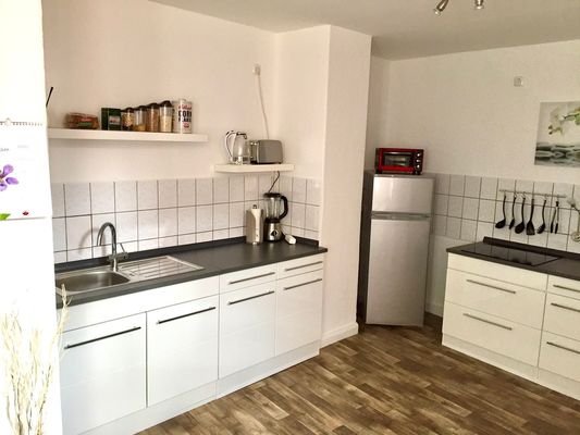 Die Küche im 1. Obergeschoss