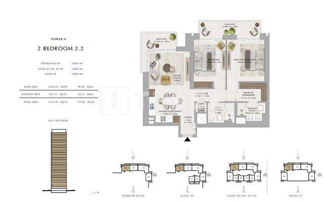 Waterfront Apartments with Amenities in Dubai Creek Harbour