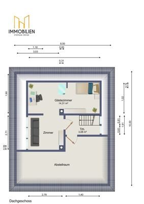 Grundriss DG