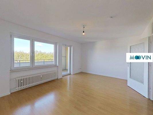 Ansicht I: Wohn- und Esszimmer