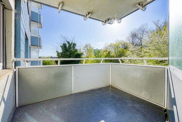 Balkon nach Süd-West