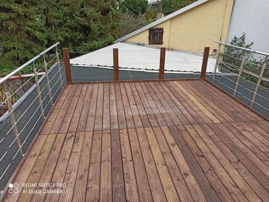 Dachterrasse am Anbau