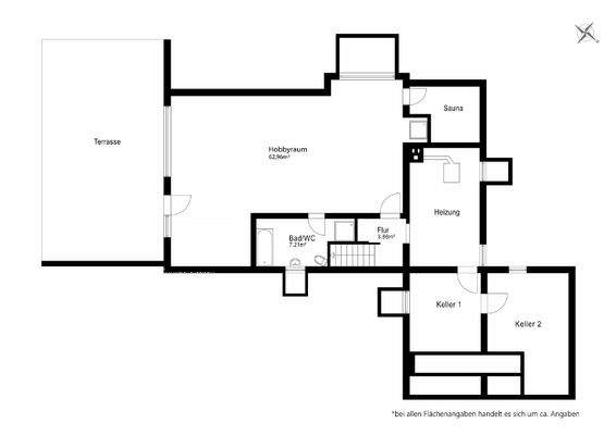 Grundriss Untergeschoss
