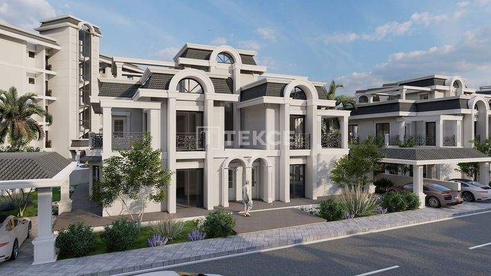 Real Estate near Sea with Community Pool in North Cyprus İskele
