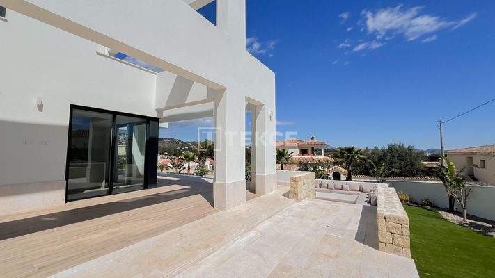 Sea Views Villa Nearby the Beach in Benissa Alicante
