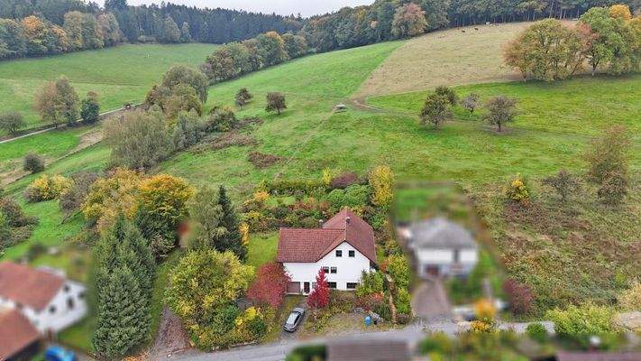 Herrliche Lage im Grünen