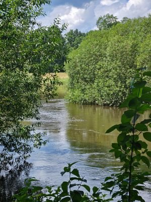 Ilmenau vor dem Grundstück