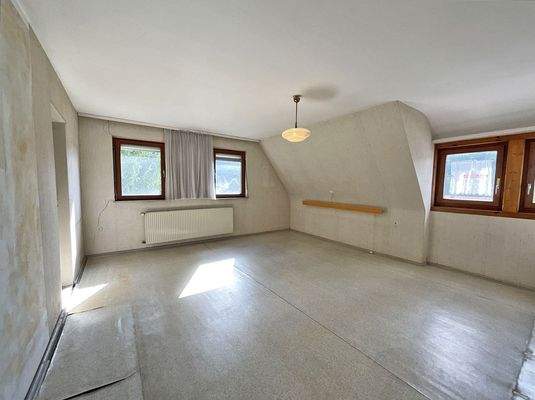 Schlafzimmer im Dachgeschoss