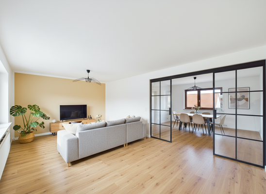 Wohnen & Essen (Visualisierung)