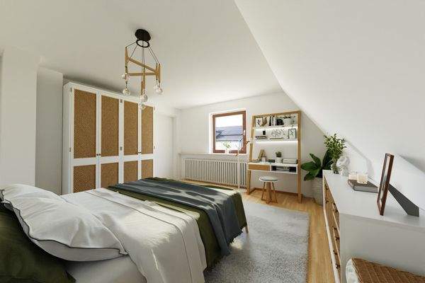 Schlafzimmer Visualisierung