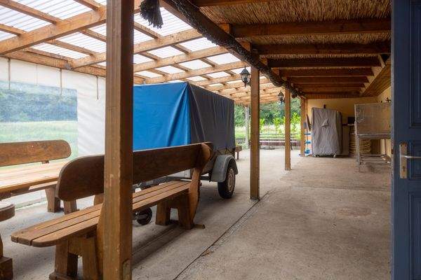 Terrasse Nebengelass