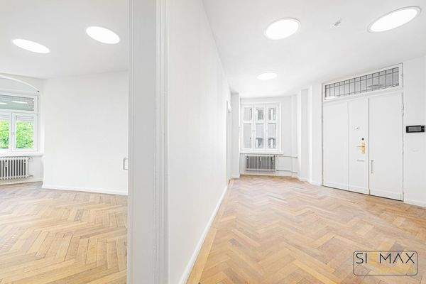 Blick auf den Eingangsbereich