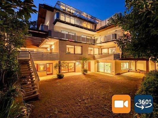 Hausrückseite sbends