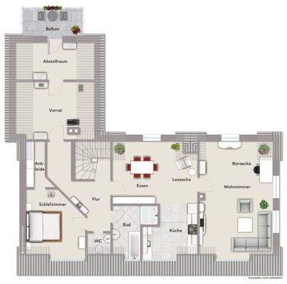 Grundriss Dachgeschoss